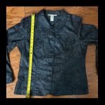 Bamboo traders black jeans jacket animal design L Photo 7