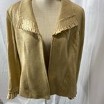 Sioni Knits metallic Jacket 16w Gold Photo 3
