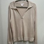 Halston Heritage Beige Women's Sweater Photo 0