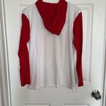 Womens Chicago Blackhawks lightweight 100% cotton Hoodie long sleeves top S NWT Red Photo 12