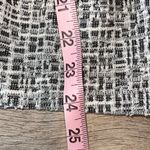 Anthropologie  Amadi Womens Tweed Sleeveless Peplum‎ Blouse Black White Small NWT Photo 9