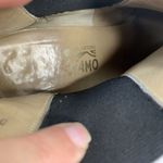 Salvatore Ferragamo  Sz 10 AA Ankle Heeled Boots Black Leather Pull On Almond Toe Photo 5