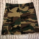 Camouflage Mini Skirt Tan Photo 1