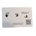 Off-White Authentic Unisex 12/12Pro Phone
White Case. Photo 5