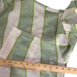 Out From Under  Beach Boardwalk Oversized Shirt Size M Mesh Beach BOHO‎ Green Photo 7