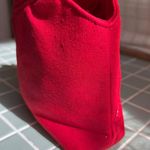 NWOT Red Chinese Qi Pao Dress Shirt Style Small Handbag Embroidery Button Up Photo 4