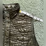 Spyder  Primaloft Thinsulate Vest Olive Green/Brownish Womens Sz S Zip And Snaps Photo 1