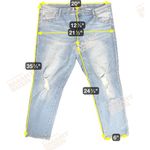 Gap  Women's Girlfriend Coupe Girlfriend Denim Blue‎ Jeans Sz 18/34R Casual Photo 3