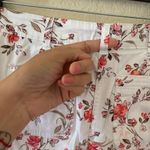 Karen Scott  Skort Womens size 6 White Floral Cotton Stretch Casual Skirt Photo 8