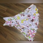 Anthropologie  Hermia Midi Dress Purple High neck classic party floral fall $140 Photo 4