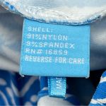 J. McLaughlin Active Golf Skort XS Blue White Catalina Cloth Pull-On *FLAWED Photo 3