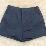 Honey Punch Honey belle blue high waisted shorts Photo 0