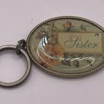 Vintage Sisters Are Friends Forever Key Chain Photo 0