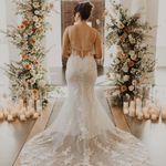 Blue by Enzoani Wedding Dress Style Rosemary (Unlined) White Size 12 Photo 3