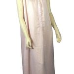 Christian Dior Vintage pink, white eyelet trim sleeveless nightgown size small Photo 1