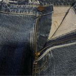 a.n.a  Womens Shorts Denim Jean High Rise Boyfriend 5” Inseam Cut Off Size 22 Photo 9
