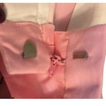 VTG 1980s Astor One Size 16 Women’s Pleated Pink Dress Pants & Striped Belt NWT Photo 6