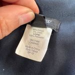 J.Crew J.‎ Crew Dress Womens Size 2 Navy Blue White Polka Dot Elinor V Neck Midi Tie Photo 5