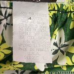 Vintage Hawaiian Reserve Green Floral Muumuu Dress Size Large Made in Hawaii USA Photo 11