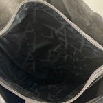 Furla Metallic Silver Leather Tote Bag EUC Photo 13