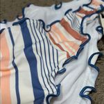 Salt Life Striped  Bikini Bottom with Ruffle Trim Photo 1