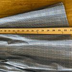 Hill House Athena Nap Dress in Grey Blue Plaid Babydoll Smocked Mini Dress Small Photo 12