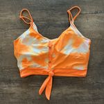Coral Reef Large Neon Orange Lounger Top and Sun Baked Bottoms Swim Set NWOT Photo 5