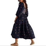 Free People  Dahlia Embroidered Maxi Dress Photo 4