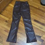 H & M brown leather pants Photo 5