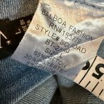 NWOT Denim Blue Rhinestone Embellished Women's Top size L Size L Photo 9