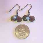 Premier Designs  Sandy Dangling Beaded Boho Pierced Earrings Photo 1