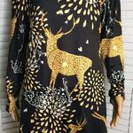 Christmas Elk Dress Black Size L Photo 1