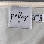 Princess Polly  Marseille Cream Satin Mini Slip Dress size 10 Photo 6