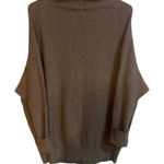 BlueIvy cowl neck dolman sleeve sweater oversized medium M/L Tan Size L Photo 0