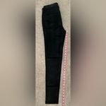 American Eagle 🆕  Leather Coated Black Jegging, Size 2 Regular Hi-Rise Photo 3