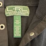 Ralph Lauren  active women’s snap collar sweater size large Photo 2