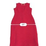 Taylor Women's Sleeveless Zip Up Ribbed Midi Dress Fuschia Hot Pink Size 2 Photo 7