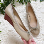 Tory Burch Chelsea Ballet Wedge Flat Sz 7 Photo 0