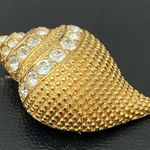 Vintage KJL Kenneth Jay Lane Textured Gold Photo 2