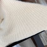 ZARA  knit bolero fuzzy shrug turtleneck ribbed sweater arms cover Photo 4