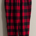 Hollister  Red and Black Checkered Pants Photo 0