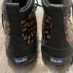 Keds  Sneakers Rain Boots Black Leopard Scout II High Tops Waterproof size 7 Photo 8