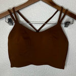 Lululemon  Like a Cloud Longline Bra *Light Support, B/C Cup in bronze brown 4 Photo 0