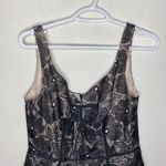 Jill Stuart Jill  black floral lace overlay cocktail dress size 10 Photo 2