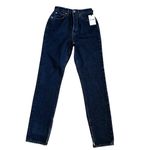RE/DONE Super High Drainpipe Jeans in Rigid Like 25 New Womens Denim Pants Photo 4