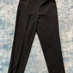 Dana Buchman Black Damsel 100% Wool Straight Leg Dress Pants Size 14 Photo 0