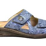 Hallux Fidelio Fabia Sandals GUC $223 Size 41 US 10/10.5 S3659 Blue Photo 1