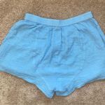 Urban Outfitters light blue lounge pajama shorts Photo 3
