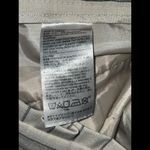 Banana Republic  Cream Striped Paper Bag Waist Wide Leg Career Blake Pants Size 4 Photo 5