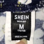 SheIn floral daisy print pull on stretchy shorts size M Host Pickπππ Photo 2